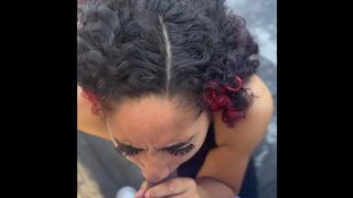 DRAINED HIS CUM ON THE ROOF OF MY BUILDING