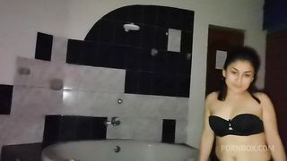 Lesbian stepsister wants to try a man for the first time