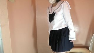 【覗き見】バ◯ケ部キャプテンと女子マネの淫らな行為。