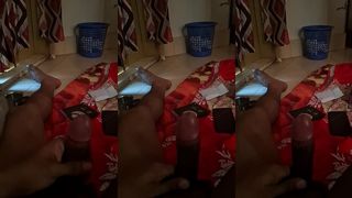 JERKING MY DICK FOR MY STEP MOM