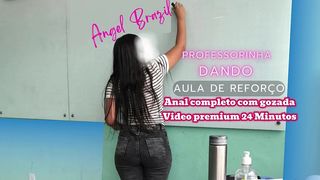 PROFESSORA NOVINHA DANDO PRA UM ALUNO DEPOIS DA AULA