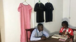 CORRUPT TAILOR FUCKS CUSTOMER