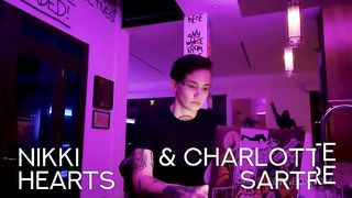 Charlotte Sartre Gets Ass Fucked by Nikki Hearts