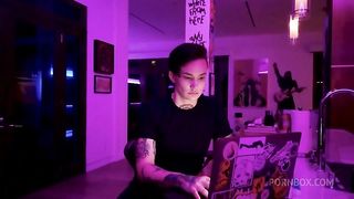 Charlotte Sartre Gets Ass Fucked by Nikki Hearts