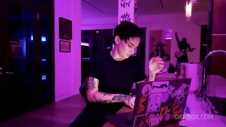 Charlotte Sartre Gets Ass Fucked by Nikki Hearts