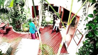 Bastidores - Aline chaveirinho fazendo sua primeira cena com o dotado Ed Junior - Lidy Silva Diretora