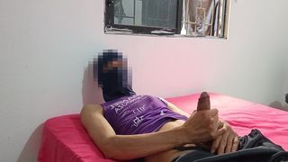 YOUNG MAN GETS AROUSED BY LYING ON MOTHER-IN-LAW S BED AND MASTURBATING