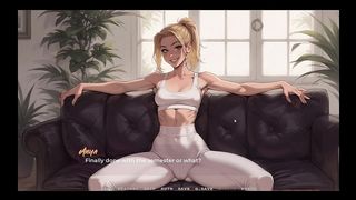 MY NEW GIRLFRIEND [ TABOO HENTAI GAME ] EP.2 SMALL TITS STEPSIS AND STEPMOM MILF ARE TEASING ME IN SWIMSUIT !