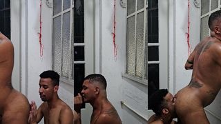 MAHBAHIANO SUCKING BIG BLACK COCK 25 52