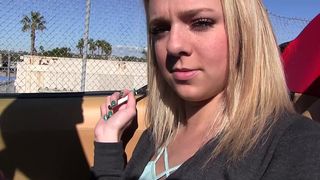 TIFFANY WATSON SKIPPED SKOOL TO HAVE HER TRUANT PUSSY POUNDED!