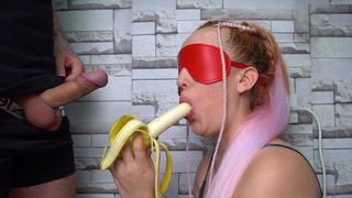 CHEATED STEP SISTER IN FRUIT GAME! SHE LIKED IT! SURPRISE