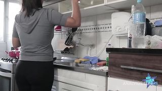 Adriana has anal sex with another man for cuckold husband to watch!