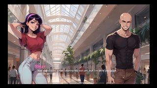 MY NEW GIRLFRIEND [ TABOO HENTAI GAME ] EP.6 CHANGING ROOM FUN WITH ME BEST FRIEND AND GF !