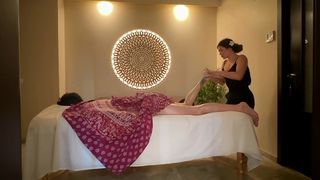 SEXY MILF MASSEUSE GIVES BALINESE MASSAGE PART 2