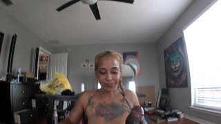 NAOMI REDD LOVES EATING COCK WHILE HER BF WAITS OUTSIDE