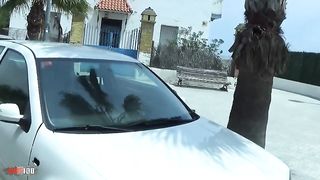 Outdoor anal fuck with the gorgeous French brunette Julia Gomez