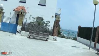 Outdoor anal fuck with the gorgeous French brunette Julia Gomez