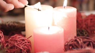 Emma Starletto has a Hardcore Yoga Training session with Krissy Lynn