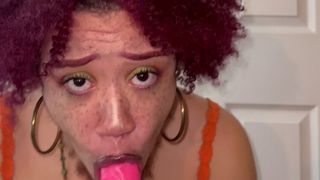 JOI: JERK OFF TO ME WITH A SLOPPY BLOWJOB