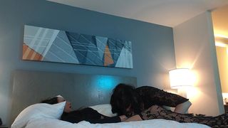 SUCKING HUGE TRANS COCK