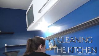 Cleaning the Kitchen for Lety Howl