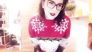 Hairy pussy masturbation