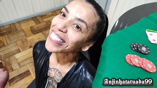 NOITE DA MULHER GATO: DUAS GOZADAS NO ROSTO, COM SENSUALIDADE E DESEJO!