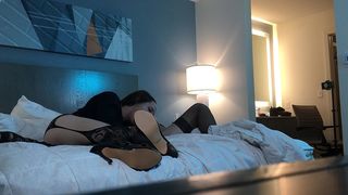 FEMBOY JASMYNE JAYE GETS COCK SUCKED BY BAILEY WILDE