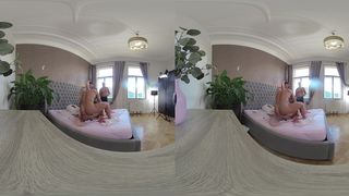 LOVITA FATE VR VIDEO PART TWO – BEHIND THE SCENES - LITTLE PUSSY CUTIE STRETCHED OUT IN MASSIVE COCK THREESOME
