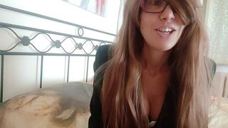 STEPSON, IT S MY FIRST DAY AT WORK, HOW DO I LOOK TO YOU?