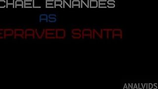 Depraved Santa Relaxes after XMas