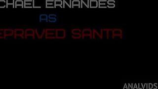 Depraved Santa Relaxes after XMas