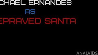 Depraved Santa Relaxes after XMas
