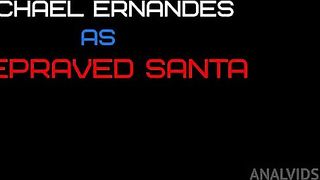 Depraved Santa Relaxes after XMas
