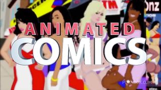 Roxy's big ebony booty gets smashed by her bbc best friend - Ai remix