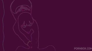 Roxy's big ebony booty gets smashed by her bbc best friend - Ai remix