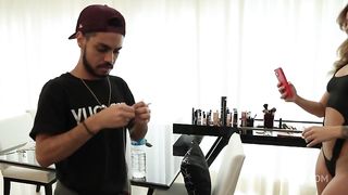 Behind the Scene from Young sexy Sayuri Sakai is fucked hardcore fucking with DP, DAP & Triple Penetration (Fisting ,gapes) And Horny Jennifer Low assfucked with DP DPV and DAP by the pool