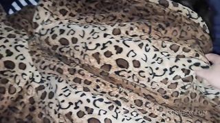 My sweet stepsister was waiting for her boyfriend after Christmas party but she drank a lot and I took good care of her... I hope she´s not pregnant