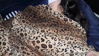 My sweet stepsister was waiting for her boyfriend after Christmas party but she drank a lot and I took good care of her... I hope she´s not pregnant