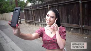 SLIM BEAUTY ALEX COAL IN A RAW & SAVAGE PUSSY-FUCK!