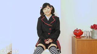 18 YO JAPANESE COLLEGE TEEN FUCKED IN HOT JAV THREESOME WITH CREAMPIE