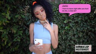MOCHA FUCK-DOLL JADA DOLL DRAINS ONE BIG, ROUGH COCK HARD!