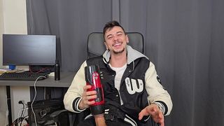 JERKING OFF WITH MY FAVOURITE TOY