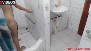 My uncle fucks me without my stepfather realizing they almost caught us fucking in the bathroom