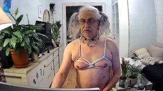 CARLATX SLAVE WITH ROPE BRA