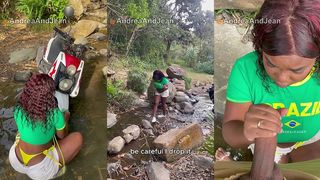 AYUDO A DESCONOCIDA Y ELLA QUERIA IR AL BOSQUE A TENER SEXO CONMIGO Y CASI NOS DESCUBREN