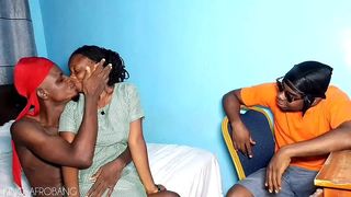 THREESOME>> STUDENT GOT FUCKED BY 2 MALE FRIENDS (PT 1)