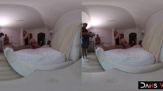 LANA WOLF VR PART THREE – BEHIND THE SCENES - FOOTBALL LOVING FREAK W ENORMOUS ASS DOMINATED IN ROUGH THREESOME