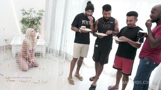 P-SLUTS VOL.64 STARRING PET LARISSA LEITE ENJOYS SOME DAP 0% PUSSY WITH 4 BIG BLACK COCKS, PUK3, FOOTJOB