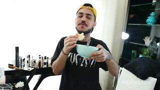 Behind the Scene from Brazilian sluts Sayuri Sakai and May Akemi fisting each other's ass before hot 5 on 2 with DP, Piss Drinking And brazilian milf Belinha Baracho hardcore 5 on 1 gangbang with DAP